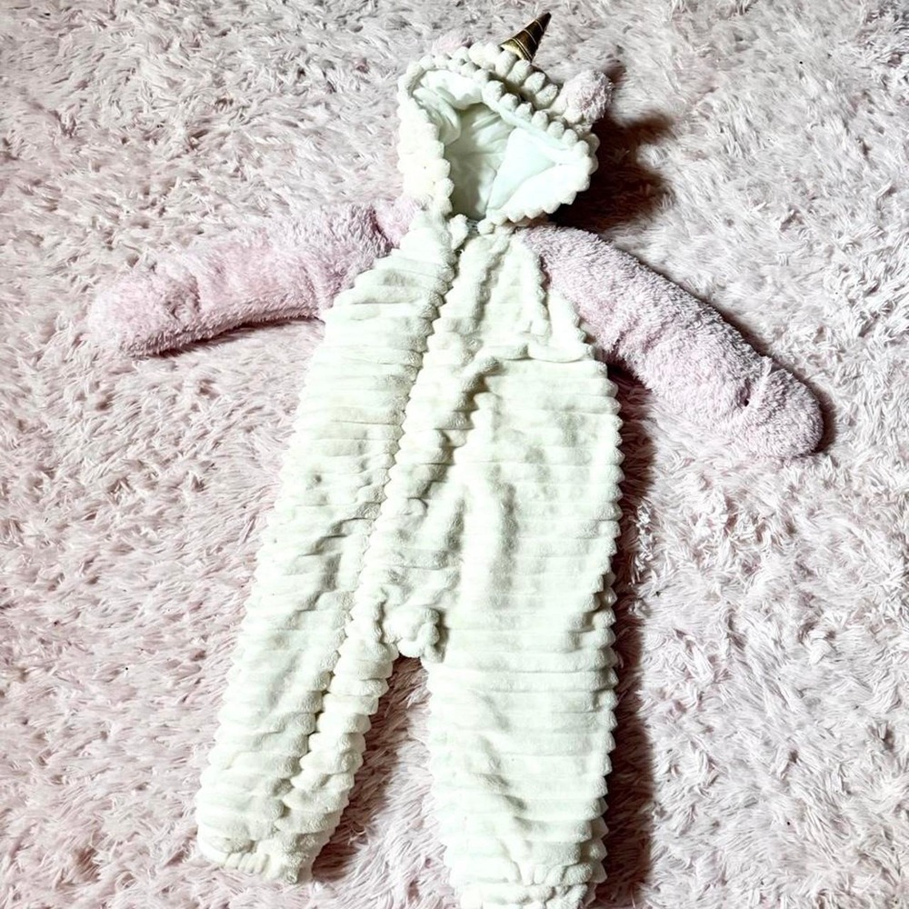 Unicorn Whimsical Cozy Comfort Baby Winter Snowsuit 6-9M Fairytale Fairycore